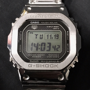 1円 カシオ G-SHOCK 電波ソーラー 腕時計 GMW-B5000 タフソーラー デジタル メンズ 純正ベルト 稼働 CASIO