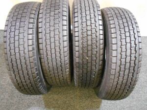 ★引取り歓迎 145/80R12 80/78N LT 8.5分山 ブリヂストン　W300 2021年製 4本 スタッドレス