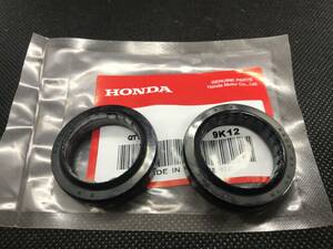 HONDA 純正新品 27Φ CB90S/CB125S/CL90K/SL90K/SL125S フロントフオーク オイルシール 2個 オーバーホール レストア オイル漏れ