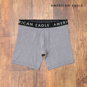 AMERICAN EAGLE/Sサイズ/ボクサーパンツ 0235-2503 ストレッチ◎ 無地 ベーシック シンプル 新品/グレー/ih184/