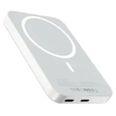 モバイルバッテリー 10000mAh 大容量 ワイヤレスマグネット式