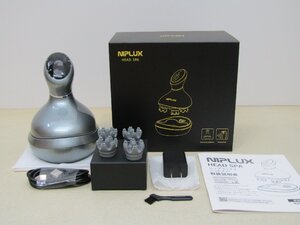 【未使用開封品】 NIPLUX ニップラックス ヘッドスパ NP-HS205 防水 頭皮ケア マッサージ