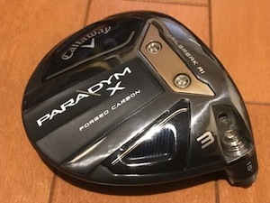 キャロウェイ Callaway パラダイム PARADYM X フェアウェイウッド 3W ヘッドのみ 超美品 