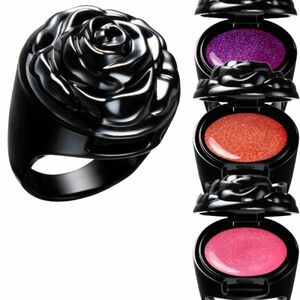 【CU】ANNA　SUI　アナ スイ リング ルージュ リップ　asagts-300　口紅　指輪　カメリア　コスメ　化粧【新品/未使用/正規品】