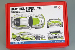 ホビーデザイン HD03-0605 1/24 LB-Works スープラ (A90)(Ver.B) トランスキット