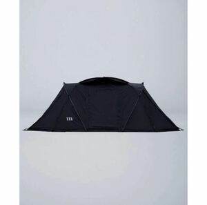 【未使用】muracoムラコ ZIZ TENT SHELTER テント 2ルーム　ブラックテント