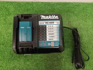 【未使用品】makita(マキタ) 14.4v-18v急速充電器 [スマホ等充電用USBポート付] DC18RF 電動工具/IT4L9I8C2PUY