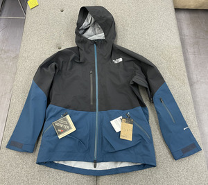 未使用 THE NORTH FACE タグ付き XLサイズ LAYBACK BC Jacket NS62410 ジャケット ブラック×ミッドナイトペトロール スノボ スキー