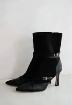 herlipto Double Belt Ankle Boots