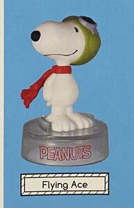 ★SNOOPY★PEANUTSスヌーピーフィギュアコレクション　flying ace ガチャガチャ