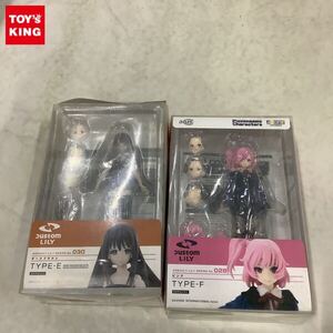 1円〜 アゾン 1/12 アサルトリリィ カスタムリリィ TYPE-F ピンク、Type-E リリィバトルドレスver. ダークブラウン