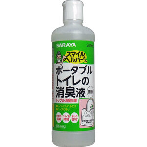 まとめ得 スマイルヘルパーさん ポータブルトイレの消臭液 無色 ５００ｍＬ x [6個] /k