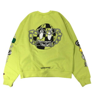 クロムハーツ CHROME HEARTS 22AW マッティボーイ クルーネック スウェット 国内正規品 MATTY BOY PPO CHAIN GAME CREWNECK SWEAT M