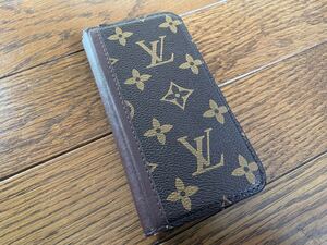 Louis Vuitton 手帳型ケース ブラウン