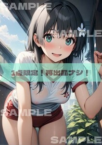 E1620 佐天涙子 とある魔術の禁書目録 インデックス 【新作】 A4 同人 イラスト 美少女 美女 下着 コスプレ ポスター