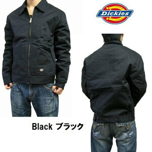 新品 ◆ディッキーズ ◆クロ ◆(XL) ◆Dickies ◆TJ15 ◆アイゼンハワー ワーク ジャケット 中綿入り ジャンパー ブルゾン 作業着