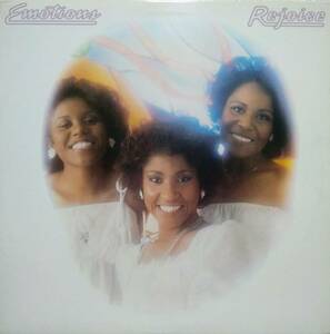 【LP Soul】Emotions「Rejoice」US盤 シュリンク付 Best Of My Love 他 収録！