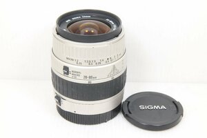 B999-2☆☆美品★シグマ AF 28-80mm F3.5-5.6Ⅱ MACRO シルバー キヤノン用