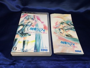 中古A★初音ミク Project DIVA 2nd★PSPソフト