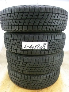 L-4039 溝あり 中古スタッドレス ブリヂストン ICE PARTNER 165/70R14 81Q (4本)