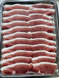 【ジビエ】天然猪肉 イノシシ肉 ジビエ料理 ボタン鍋猪肉 猪肉 もも 520ｇ スライス 