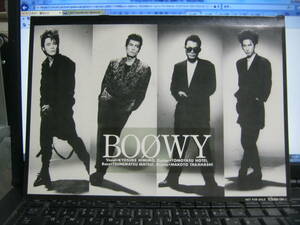 BOOWY ボウイ / 特典ノートブック 数ページ使用済み 氷室京介 布袋寅泰 松井常松 高橋まこと COMPLEX DE+LAX