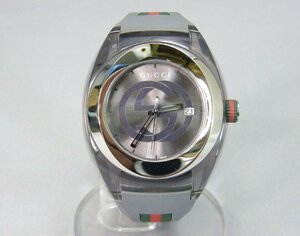 GUCCI SYNC シンク メンズクオーツ YA137109A 超美品