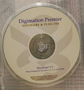 Digimation　Illustrate ! 5.3　Plug-in Extension for 3ds max 4,5,6,7,8,VIZ 4 & 2005【MAX プラグイン】