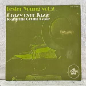 LP レスター・ヤング Lester Young Vol. 2 / Crazy Over Jazz featuring Count Basie BYG-529167