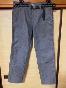 BLUCO ブルコ Mサイズ 美中古 OL-008D-022 チノパン パンツ stretch work pants グレー