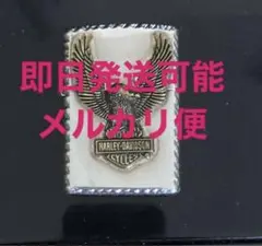 ハーレー　ZIPPO 正規品　ジッポー イーグルロゴ　シルバーイブシメタル