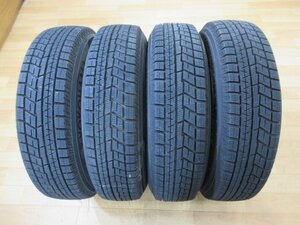 バリ山! 155/80R13 中古 スタッドレスタイヤ 4本セット ヨコハマ iceGUARD アイスガード iG60 2021年製造 パッソ マーチ ヴィッツ ブーン