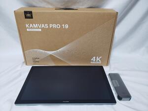 HUION Kamvas Pro 19 19インチ 4k 液晶ペンタブレット