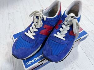 [new balance M990 SB BLUE 26.5cm ニューバランス 青]