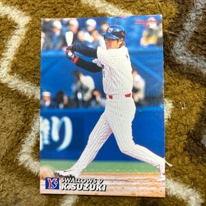 カルビー プロ野球カード 鈴木健 ヤクルトスワローズ 当時物　同梱可　送料110円