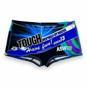 arena アリーナ 競泳水着 競パンVパンブーメラン TOUGH SUIT タフスーツ 総柄 O 日本製