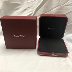 Cartier カルティエ 空箱　ネックレス用　アクセサリー用　ジュエリーケース　空き箱　BOX CA-R2