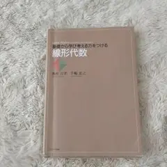 基礎から学び考える力をつける線形代数 プレアデス出版 奥村吉孝 手嶋忠之 理学