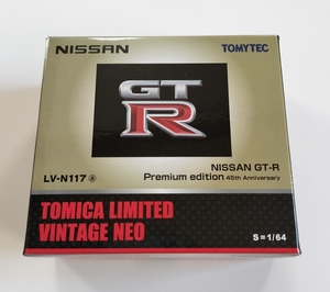トミカリミテッド ヴィンテージ ネオ LV-N117a NISSAN GT-R プレミアム エディション 45th アニバーサリー 日産GT-R Premium edition