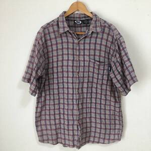 OLD VANS バンズ 半袖シャツ S/S Shirt インド製 コットン vingage ヴィンテージ