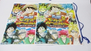 ★ ジャンプビクトリーカーニバル ★ ショルダーバッグ ビニール 非売品 2枚 セット ドラゴンボール ブラッククローバー NARUTO ヒロアカ