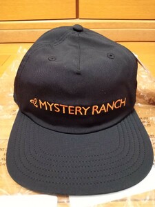 送料無料 未使用品 ミステリーランチ Mystery Ranch キャップ メンズ ワンサイズ ブラック