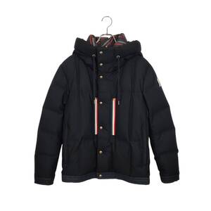 MONCLER GAMME BLEU モンクレール・ガム・ブルー ジップアップ フーディー ダウンジャケット C23914137880 2 ブラック