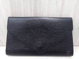 ルイヴィトン　LOUIS VUITTON／エピ ／アールデコ 黒　クラッチバッグ