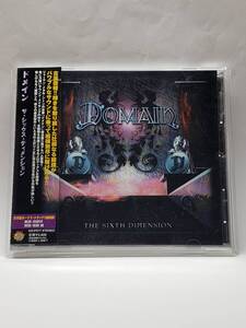 DOMAIN／THE SIXTH DIMENSION／ドメイン／ザ・シックス・ディメンション／国内盤CD／帯付／2003年発表／6thアルバム／廃盤