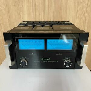 【直接引取り限定】 McIntosh MC500 POWER AMPLIFIER ステレオパワーアンプ マッキントッシュ オーディオ機器 音出し確認済み Dr 1505-96