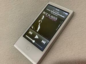 【美品】Apple iPod nano 第7世代 16GB シルバー