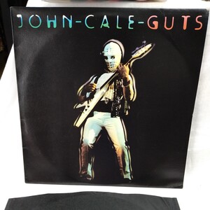 n-302◆JOHN CALE GUTS ジョンケイル　ガッツ レコード LP Uk盤 ISLAND◆状態は画像で確認してください