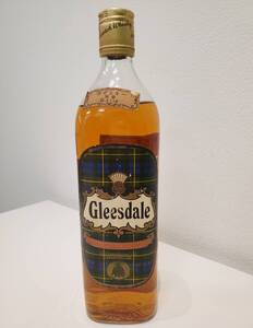 【未開栓】Glees dale スコッチウイスキー　750ml 43%　グリース デール　 古酒　※品質保証無し