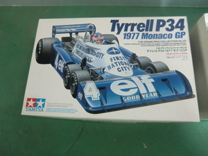 超希少 未組立品　タミヤ　1/20　TyrrellP34　1977MonacoGP